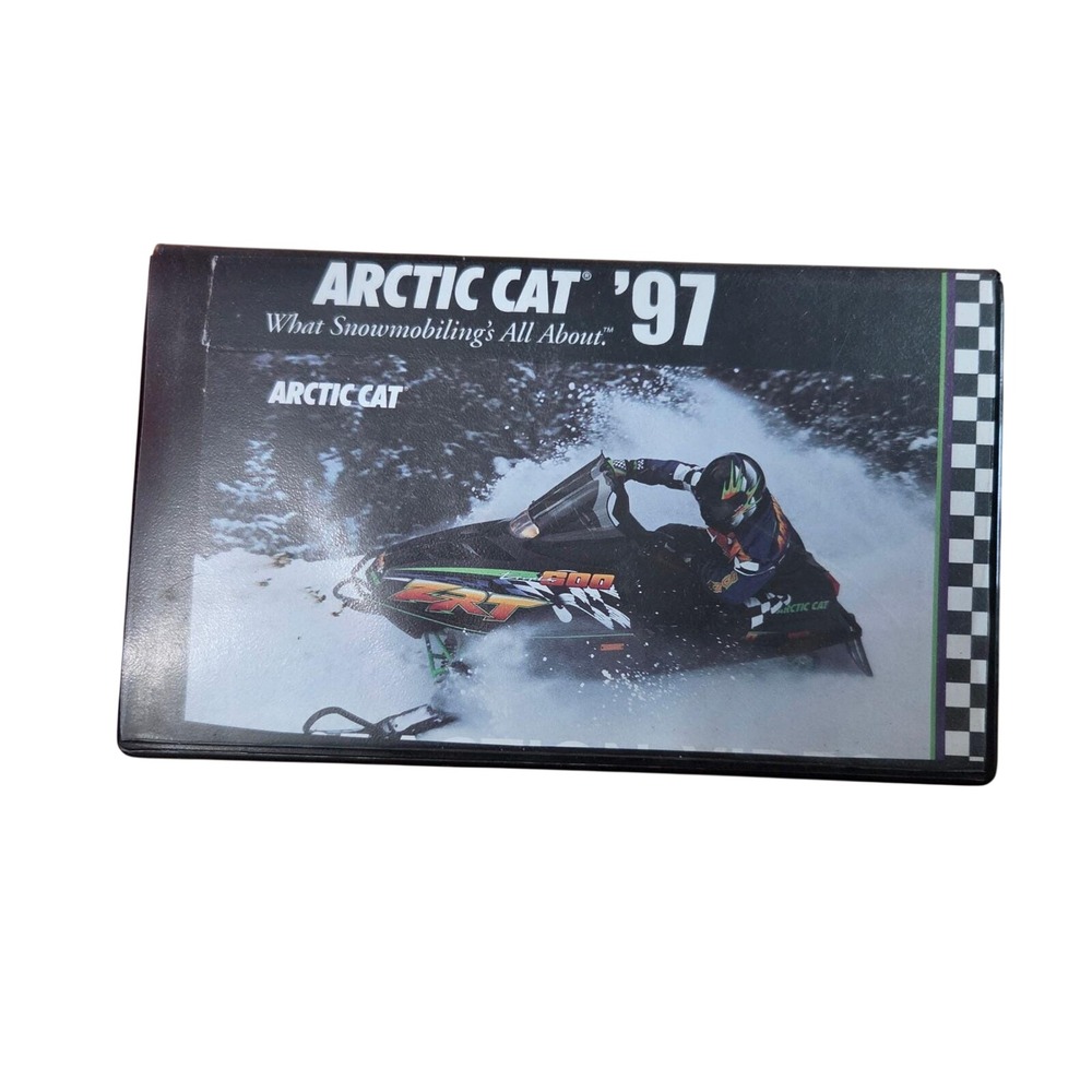 Arctic Cat 97 What Snowmobiling's All About Dreams Action Video VHS